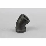 1-1/4" BLACK MALLEABLE IRON 45 ELBOW-ANVIL USA