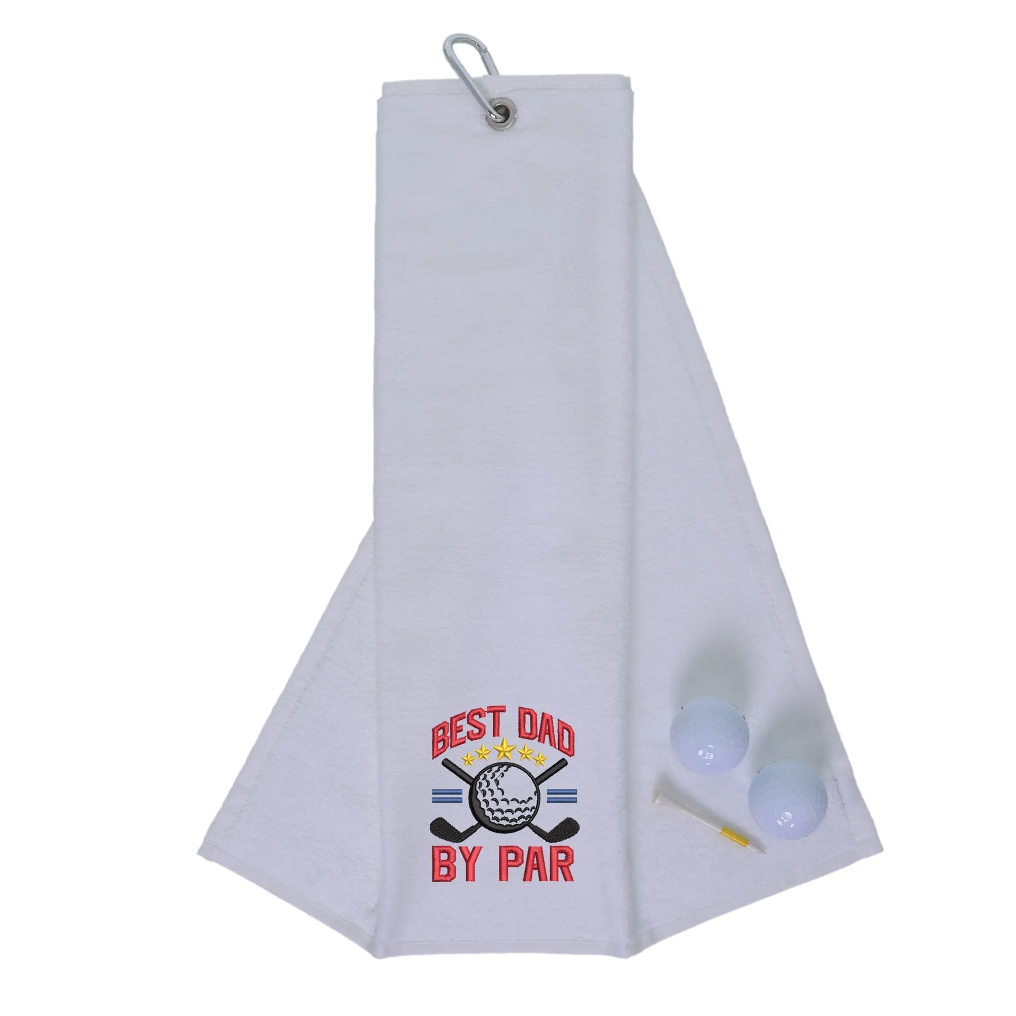 Best Dad By Par Novelty Towel