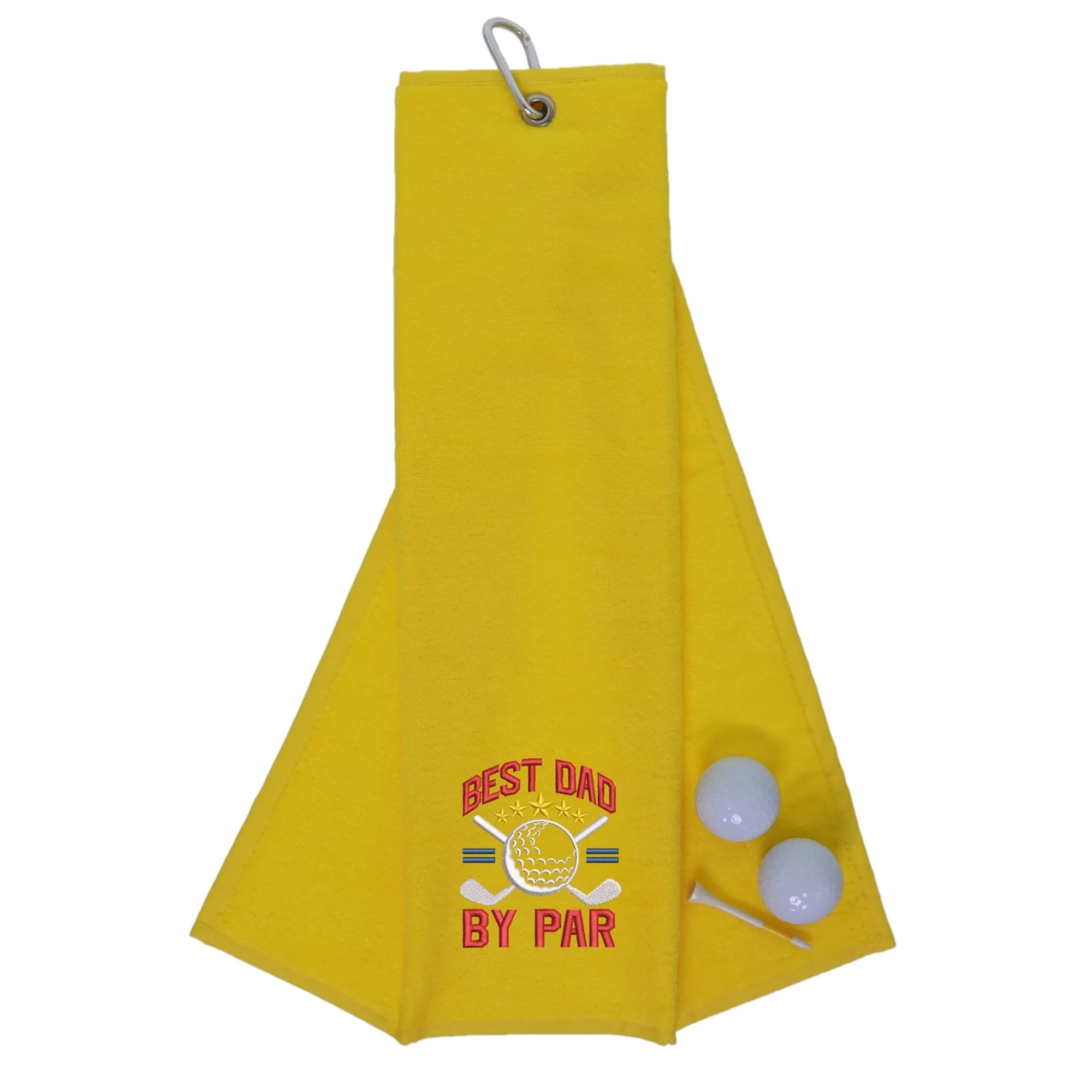 Best Dad By Par Novelty Towel