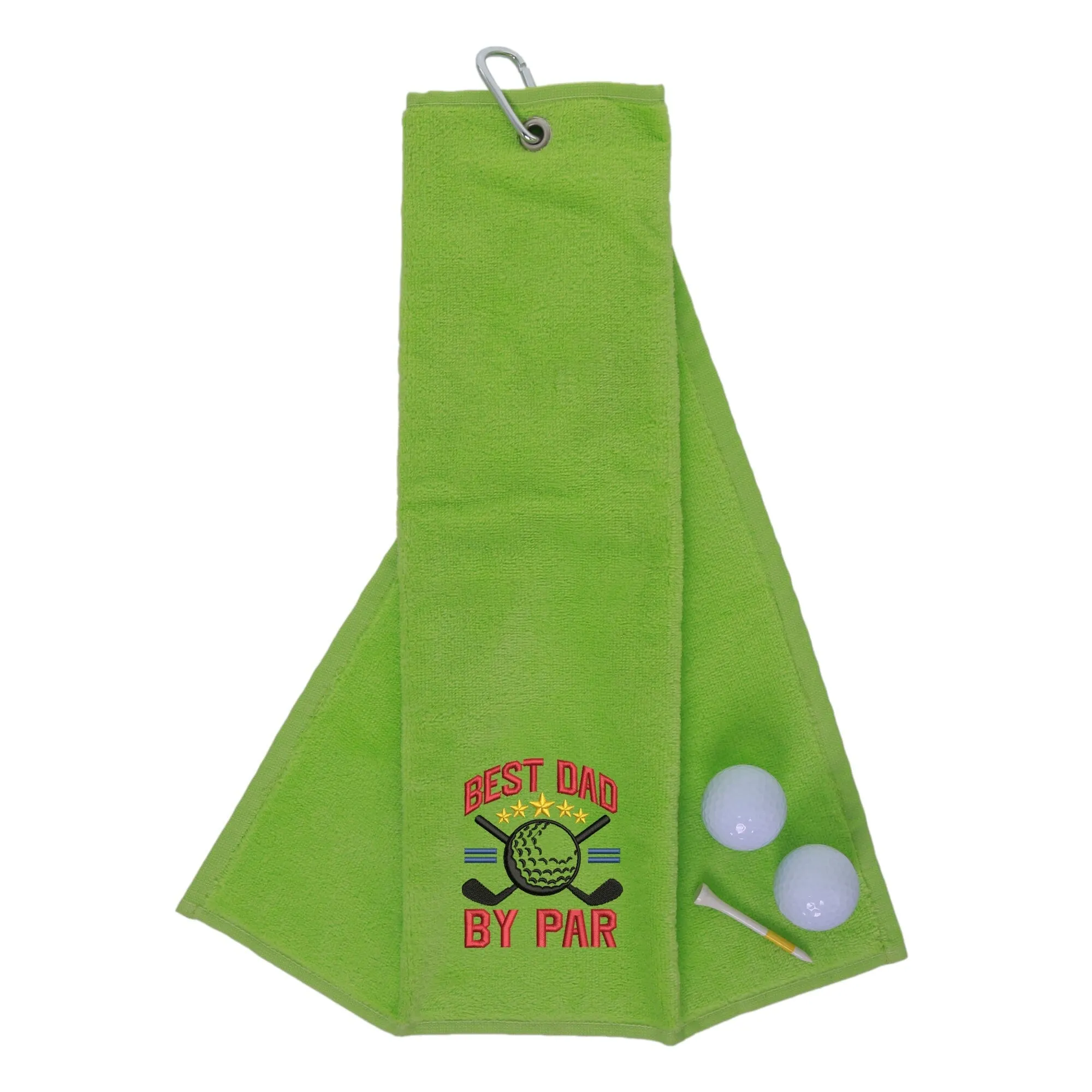 Best Dad By Par Novelty Towel