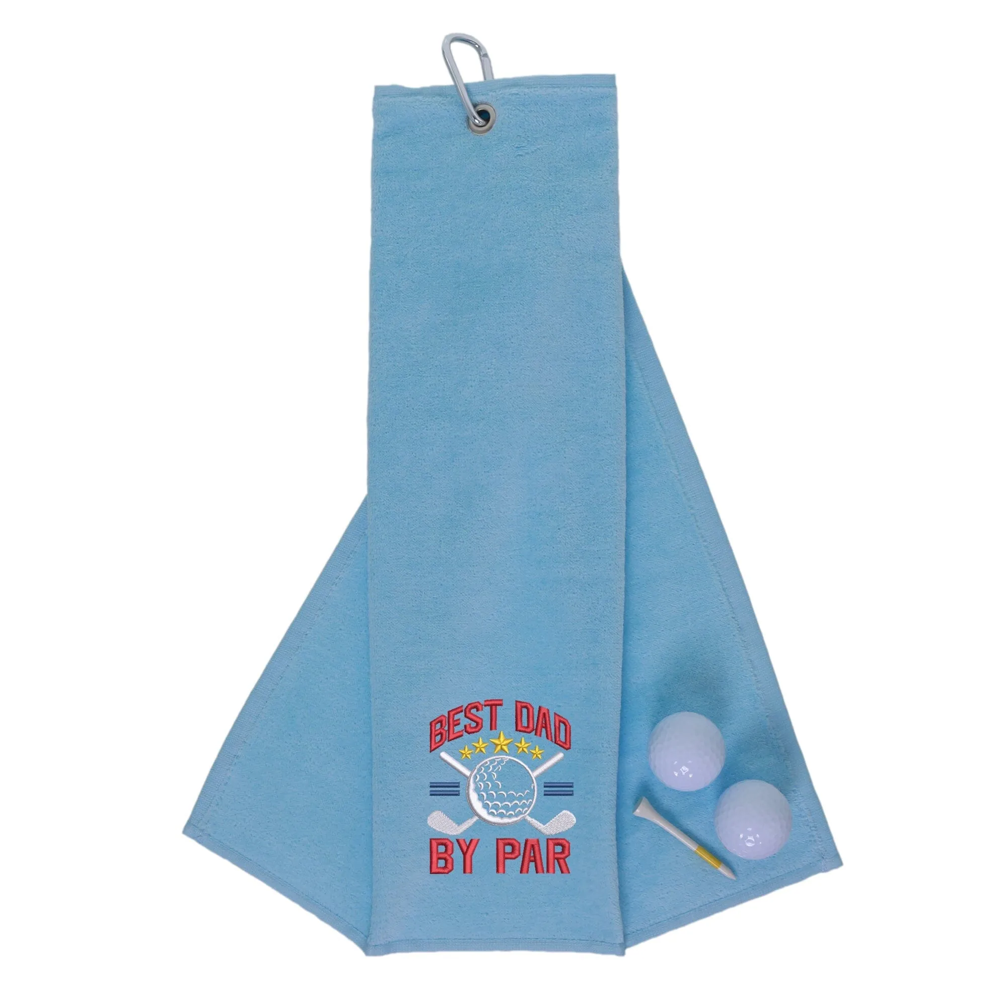 Best Dad By Par Novelty Towel