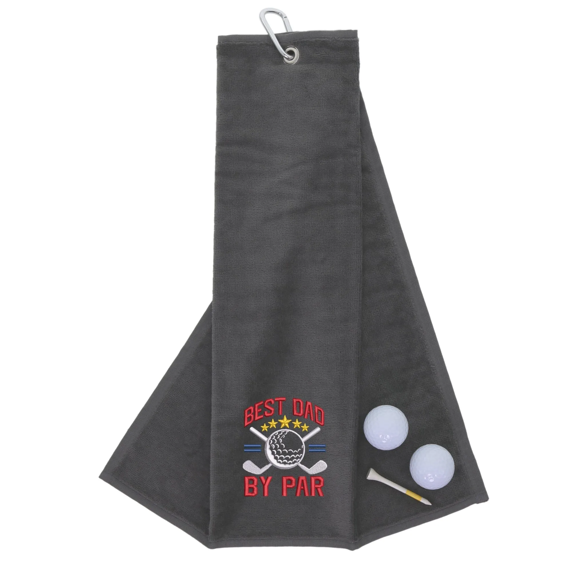 Best Dad By Par Novelty Towel