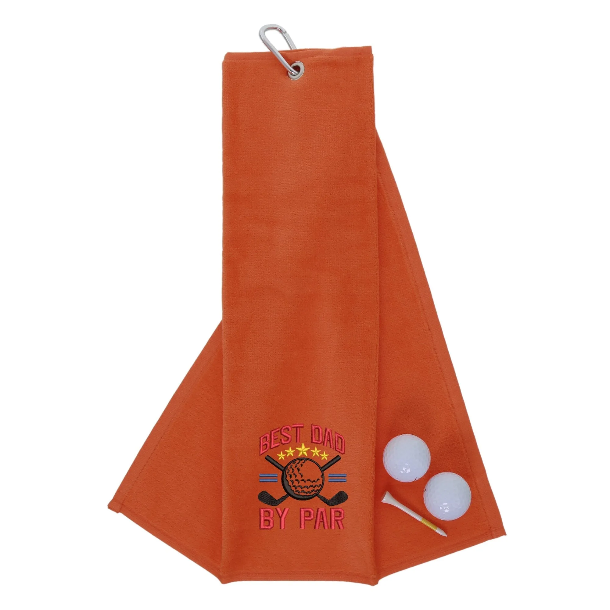 Best Dad By Par Novelty Towel