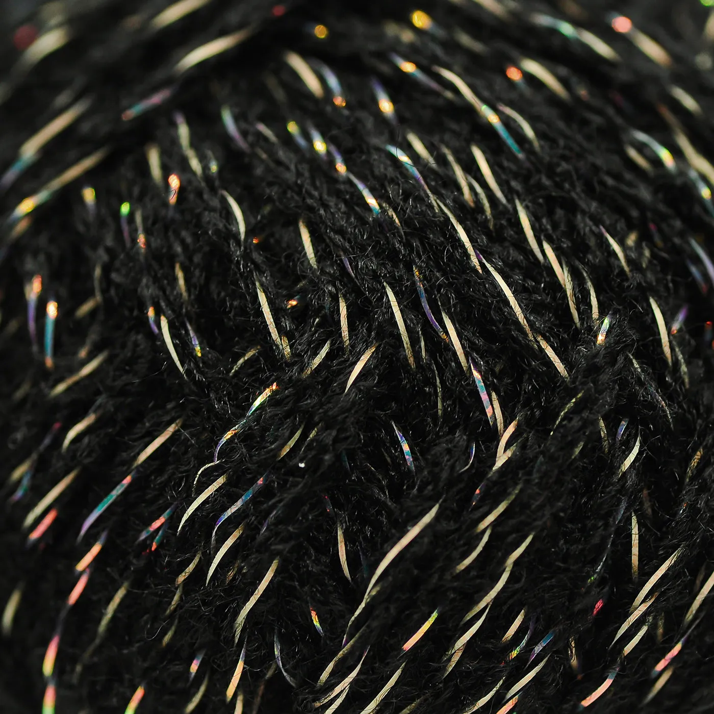 Glow in the Dark Rainbow Twist Yarn for Crochet(6 colors)