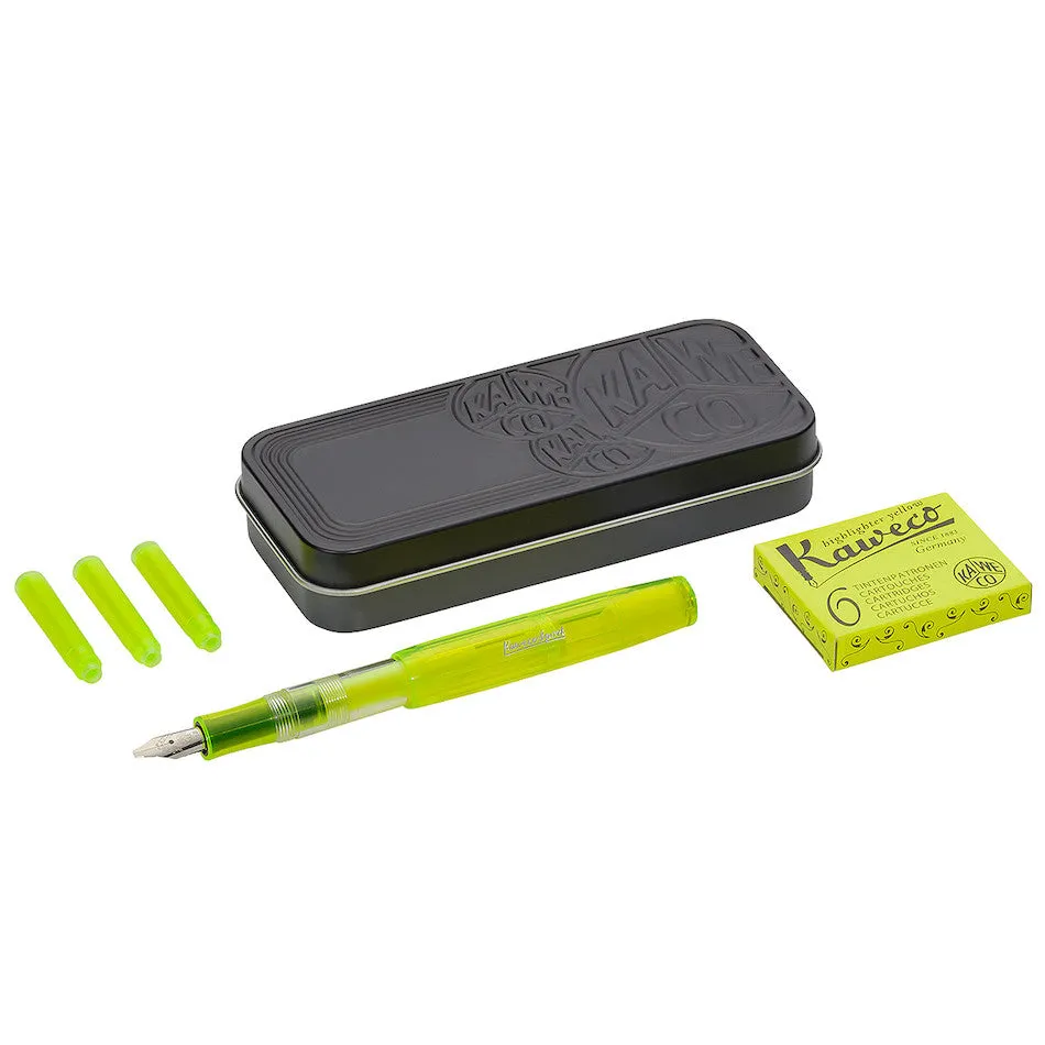 Kaweco Ice Sport Marker Set Glowing Yellow