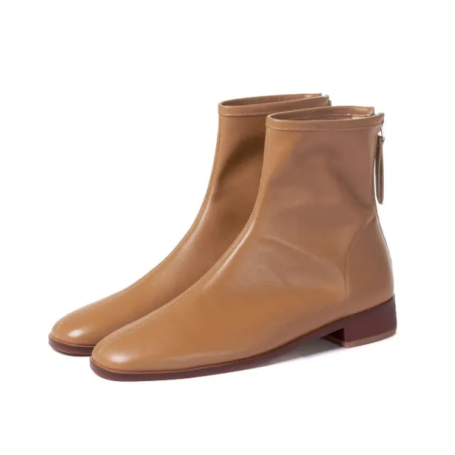 USS Shoes Yatra Women's Leather Black Boots